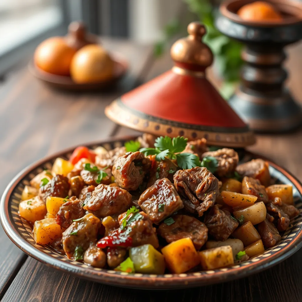 Tajine mit fleisch1