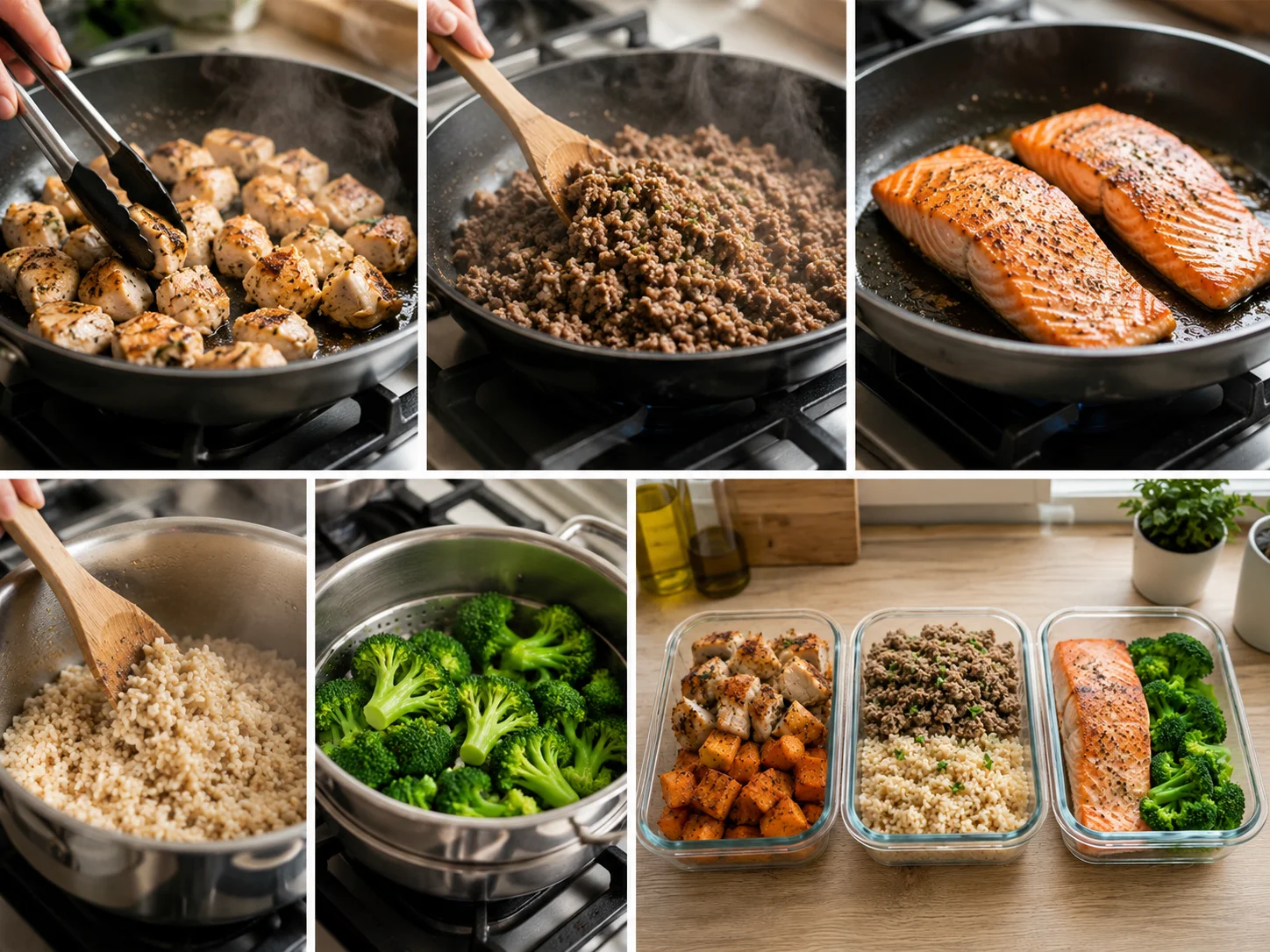 how to make 7-Day High Protein Meal Plan step by step