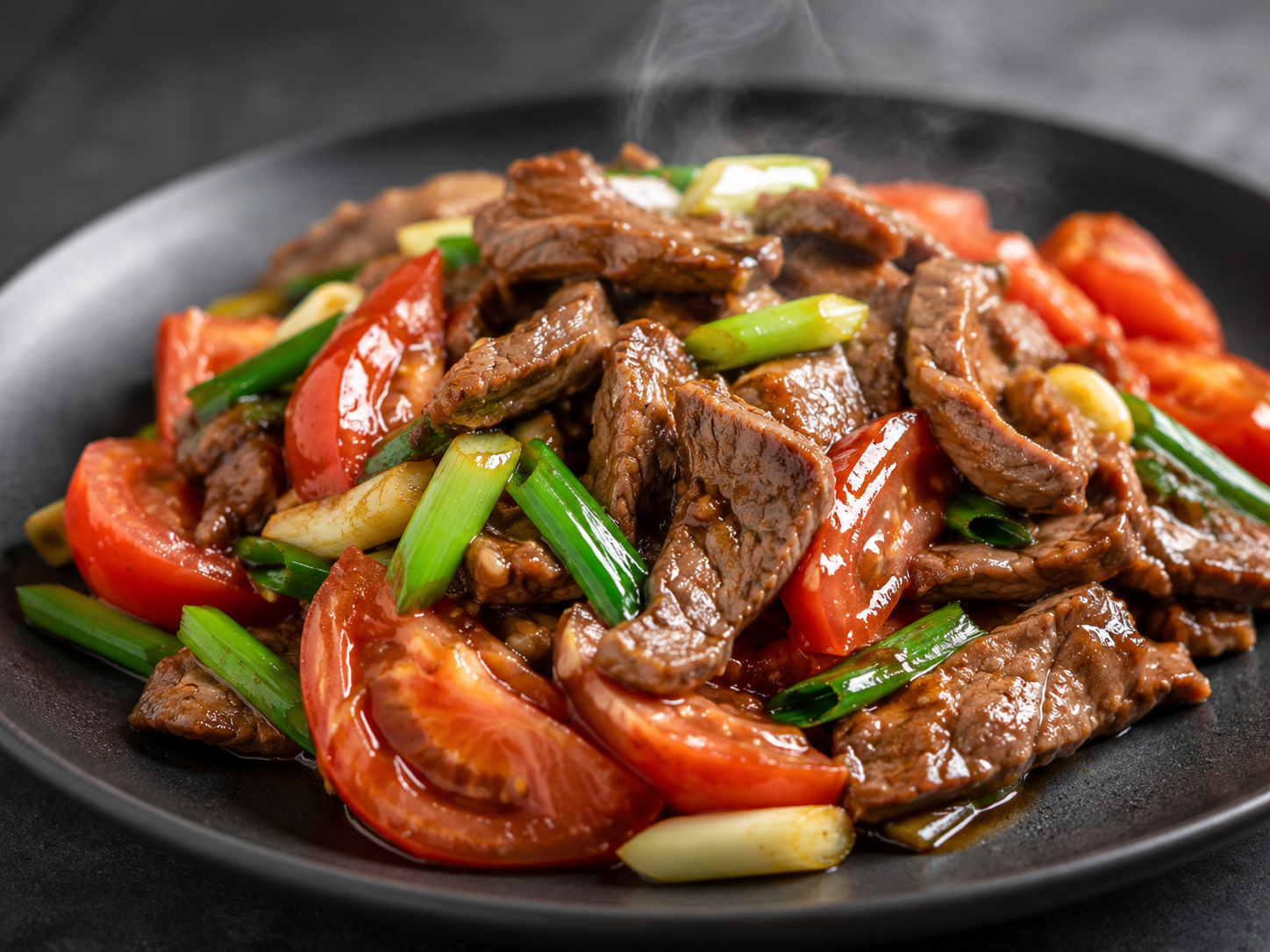 Chinese Beef Tomato Stir Fry