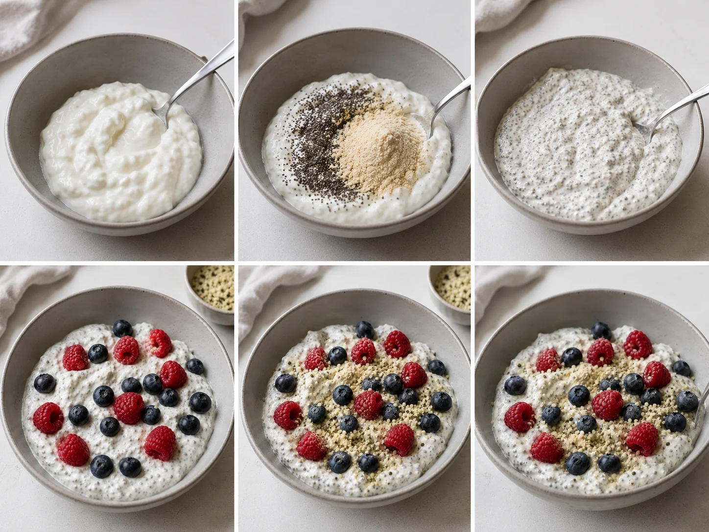 how to make High-Protein Lazy Girl Breakfast step by step