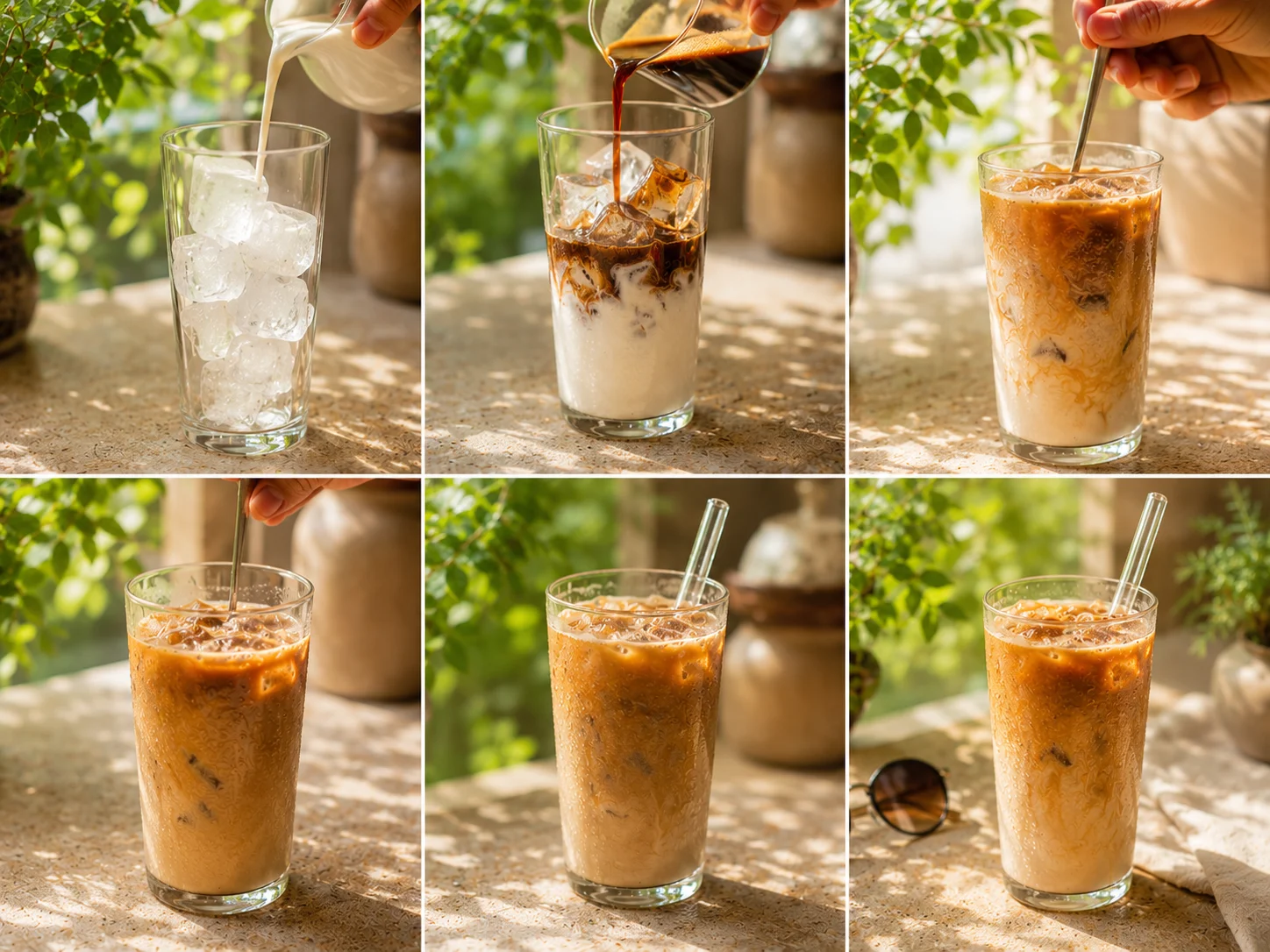 how to make Vegan Low-Calorie Iced Coffee step by step